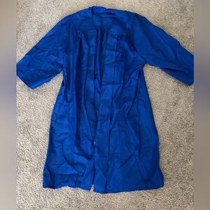 Jostens Graduation Gown Royal Blue EUC
